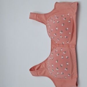 Daisy Front Snap Bra Wide Straps